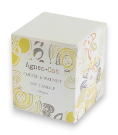 Votive Candle - Coffee and Walnut