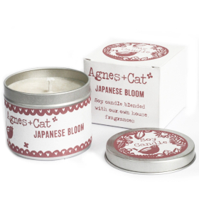 6x 200ml Soy Wax Tin Candle - Japanese Bloom