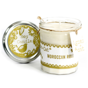 6x JamJar Candle - MOROCCAN ROLL