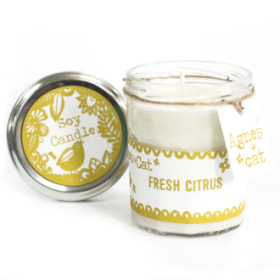 6x JamJar Candle - Citrus