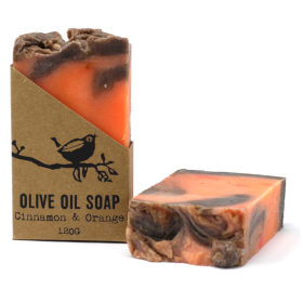 6x Cinnamon+ Orange Olive Oil Soap - 120g