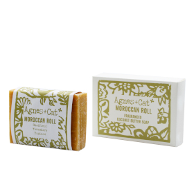 6x Handmade 140g Coconut Butter Soap - Moroccan Roll