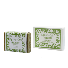 6x Handmade 140g Coconut Butter Soap - Fellberry