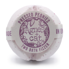 6x Bath Fizzer 210g - Pressed Peonies