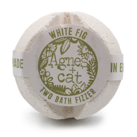 6x Bath Fizzer 210g - White Fig