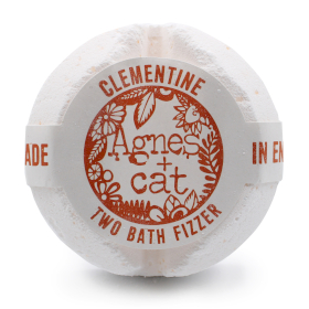 6x Bath Fizzer 210g - Clementine