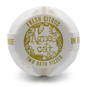 6x Bath Fizzer Fresh - Fresh Citrus