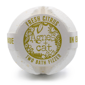 6x Bath Fizzer 210g - Fresh Citrus