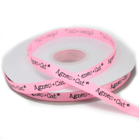 Agnes & Cat 12mm x 90m Ribbon - Pink