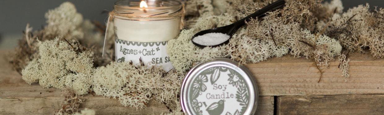 Soy Wax Jam Jar Candles 220ml - Agnes and Cat Wholesale