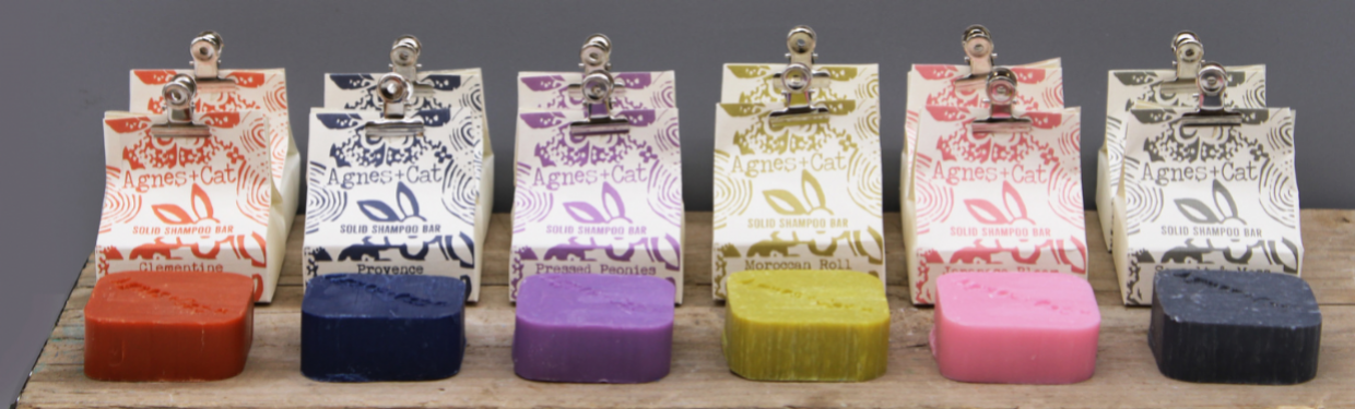 Solid Shampoo Bars Agnes&Cat Wholesale