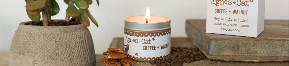 Agnes+Cat Soy Wax Candles in Tin